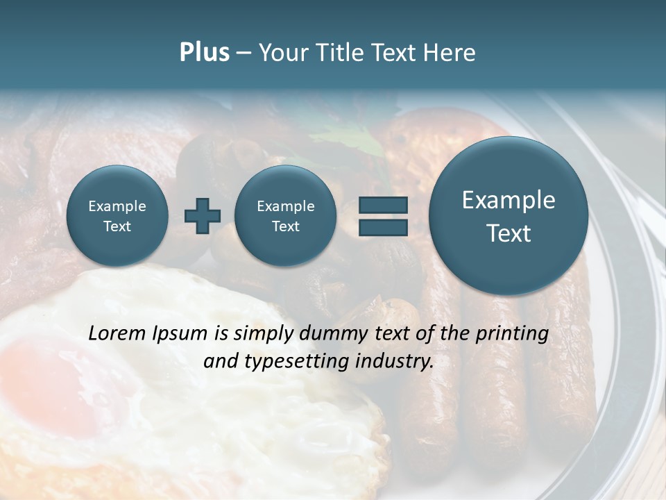 Vegetable Restaurant Serving PowerPoint Template