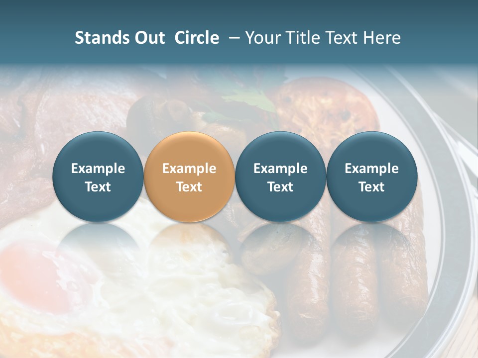 Vegetable Restaurant Serving PowerPoint Template