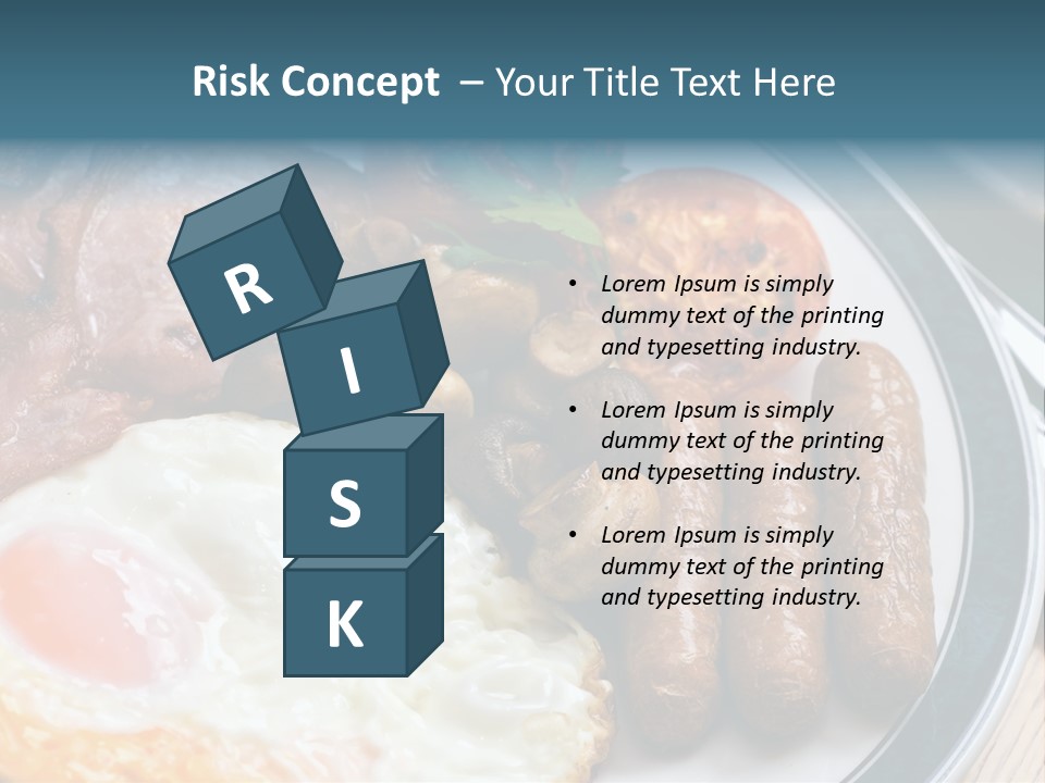 Vegetable Restaurant Serving PowerPoint Template