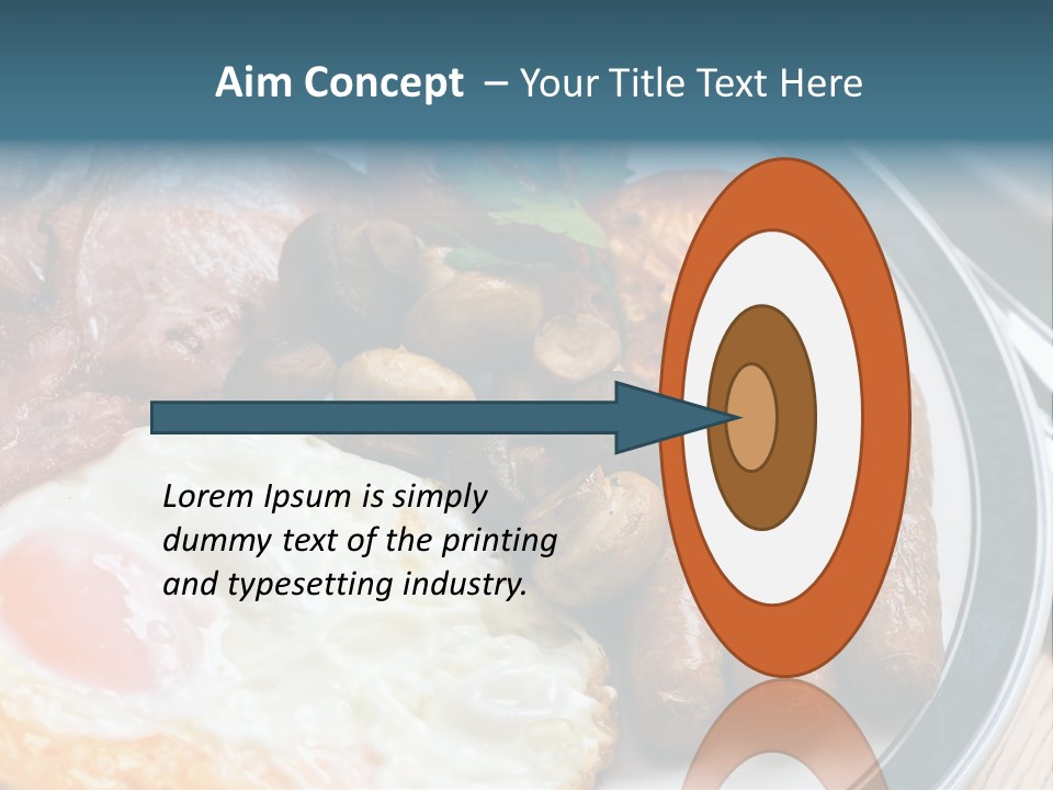 Vegetable Restaurant Serving PowerPoint Template