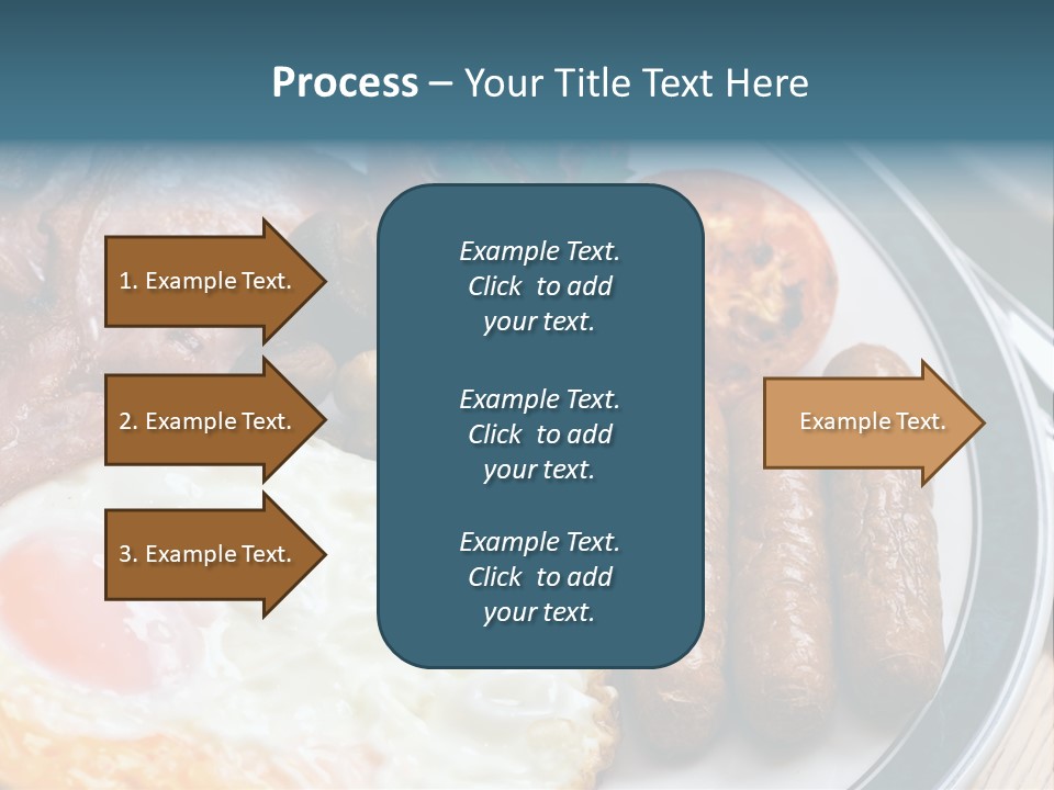 Vegetable Restaurant Serving PowerPoint Template