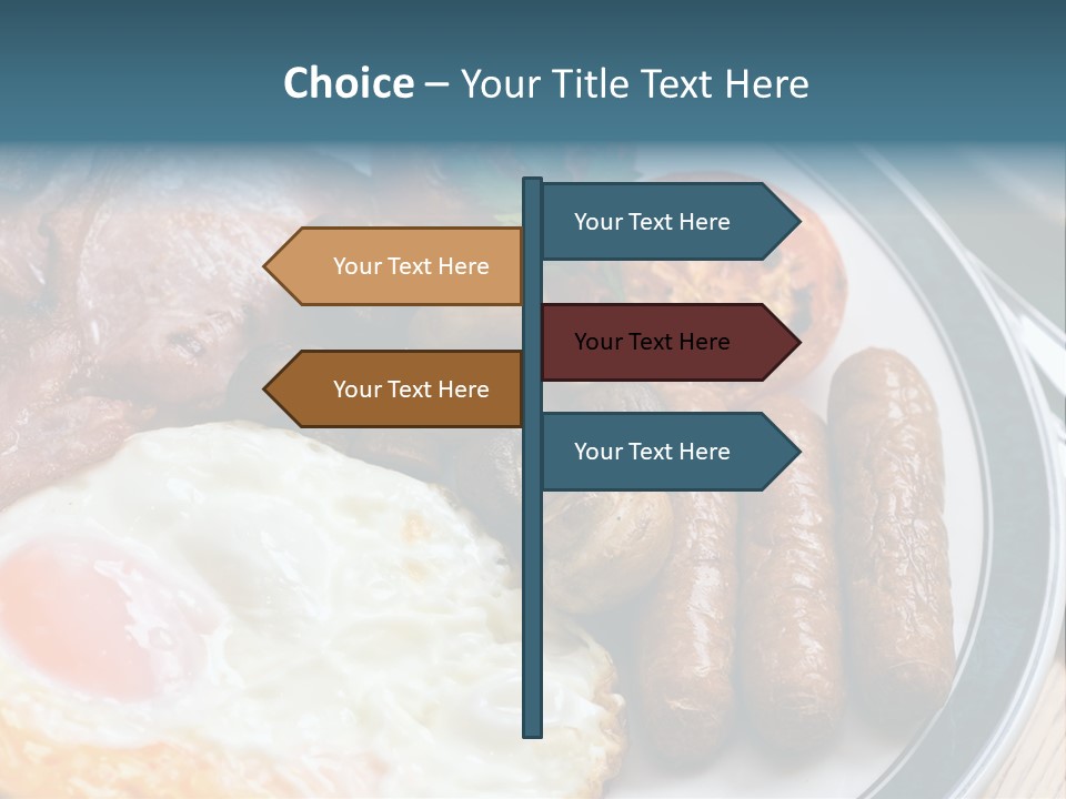 Vegetable Restaurant Serving PowerPoint Template