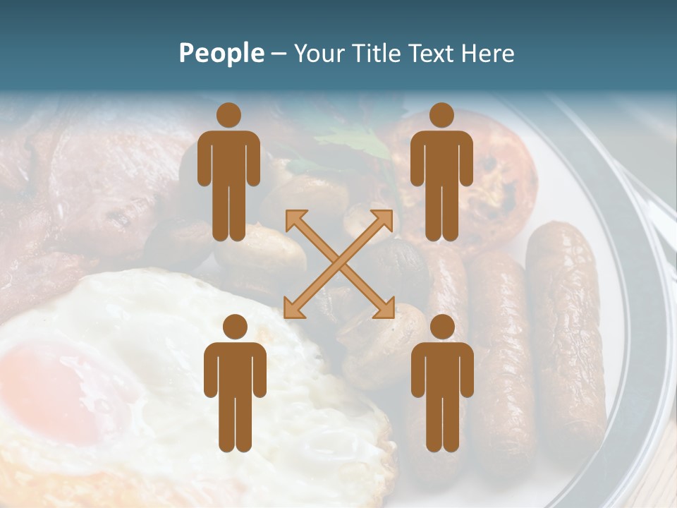 Vegetable Restaurant Serving PowerPoint Template