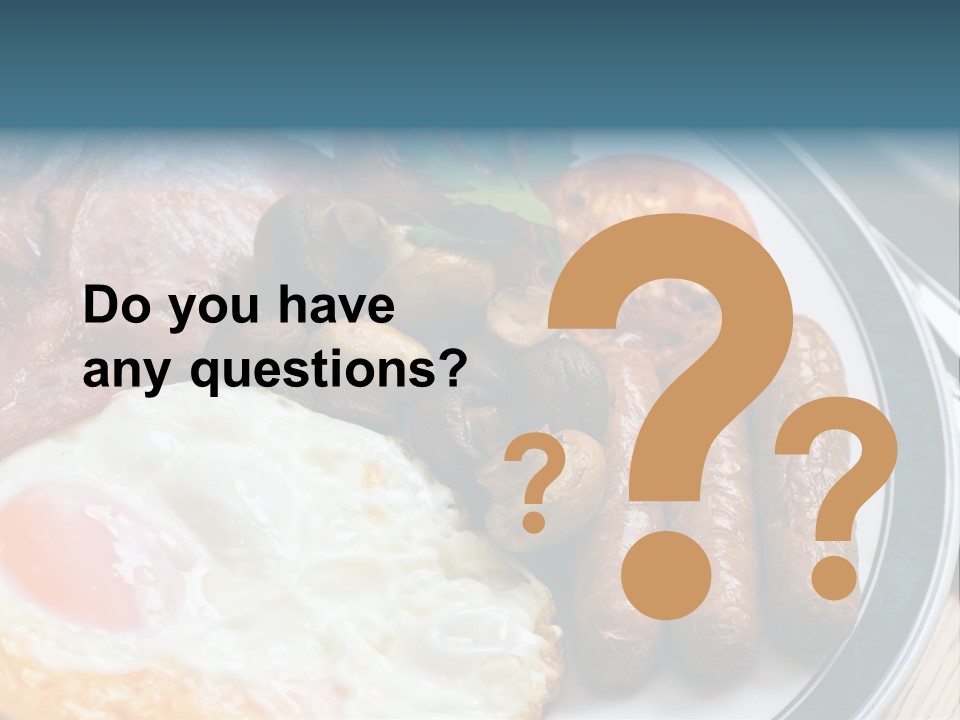 Vegetable Restaurant Serving PowerPoint Template