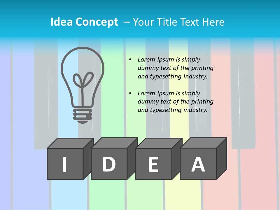 Water Bowl Purity PowerPoint Template