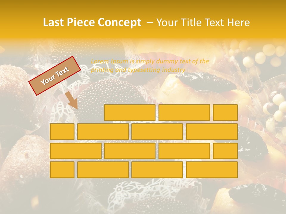 A Table Topped With Lots Of Different Types Of Pastries PowerPoint Template