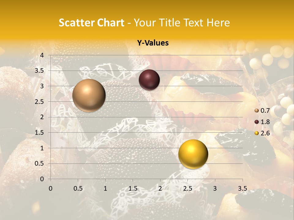A Table Topped With Lots Of Different Types Of Pastries PowerPoint Template