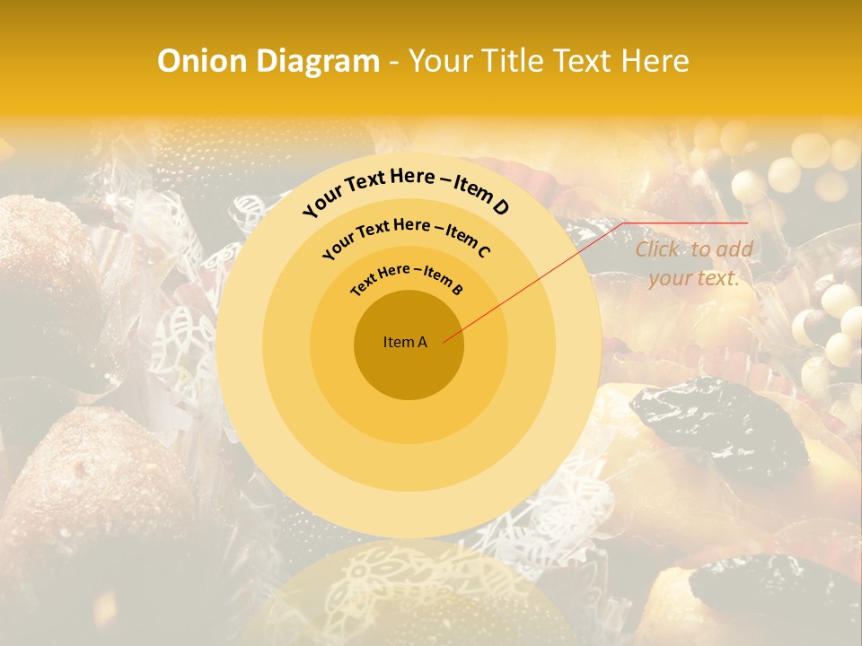 A Table Topped With Lots Of Different Types Of Pastries PowerPoint Template