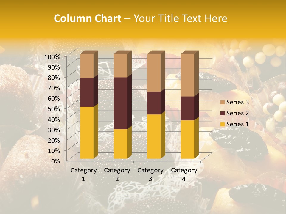 A Table Topped With Lots Of Different Types Of Pastries PowerPoint Template