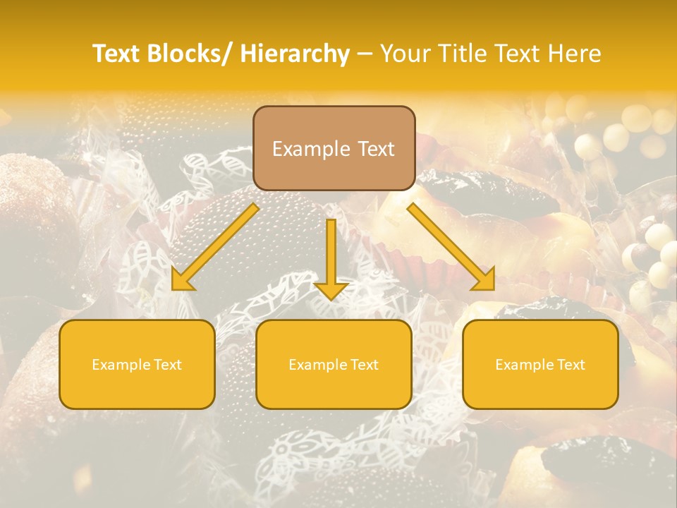 A Table Topped With Lots Of Different Types Of Pastries PowerPoint Template