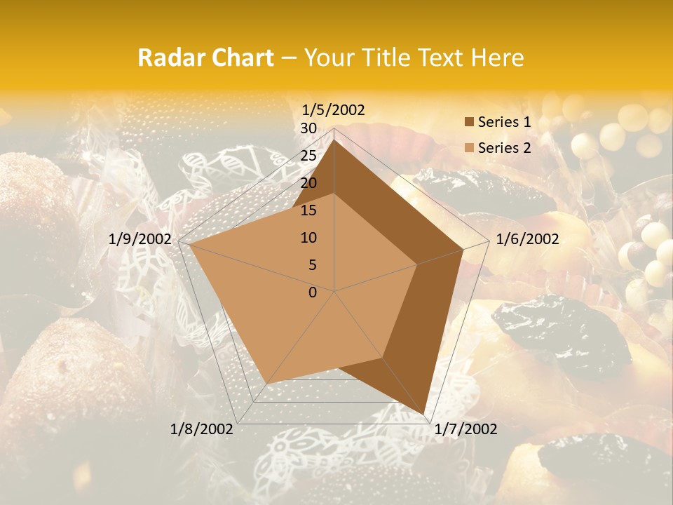 A Table Topped With Lots Of Different Types Of Pastries PowerPoint Template