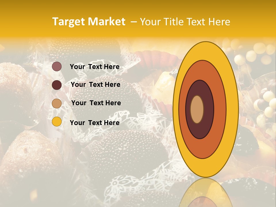 A Table Topped With Lots Of Different Types Of Pastries PowerPoint Template