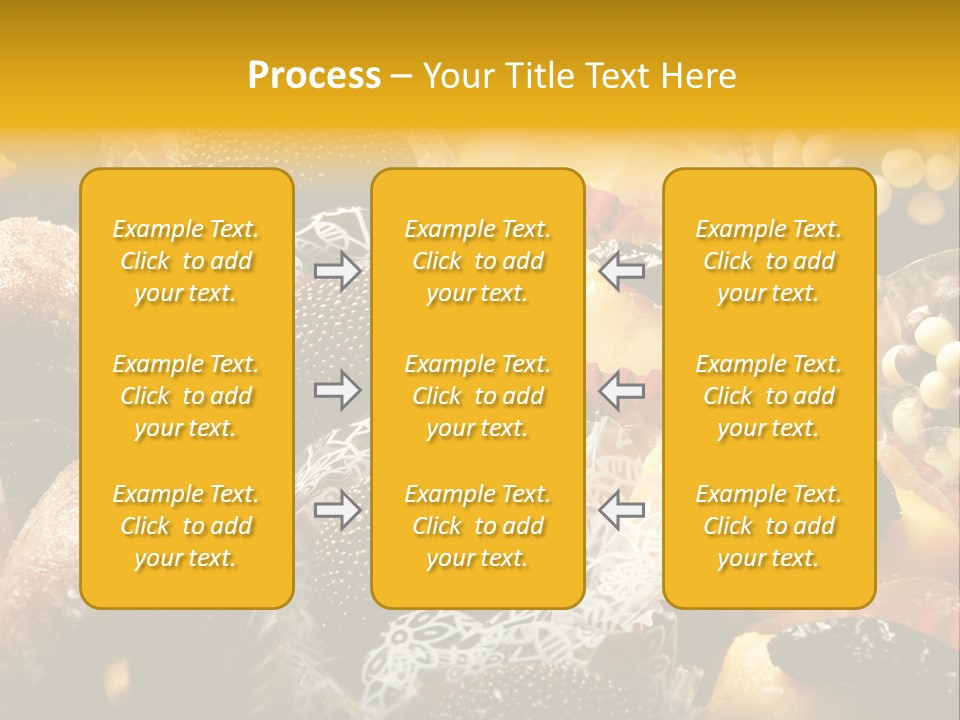 A Table Topped With Lots Of Different Types Of Pastries PowerPoint Template