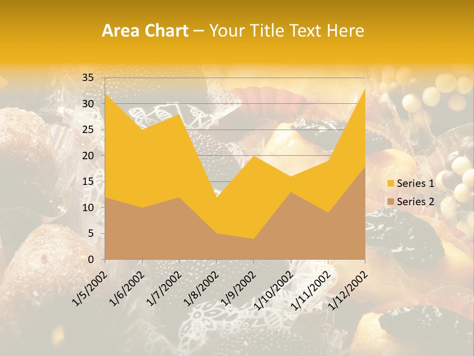 A Table Topped With Lots Of Different Types Of Pastries PowerPoint Template