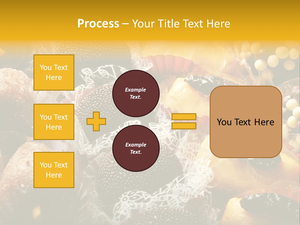 A Table Topped With Lots Of Different Types Of Pastries PowerPoint Template