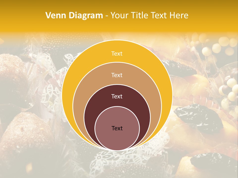 A Table Topped With Lots Of Different Types Of Pastries PowerPoint Template