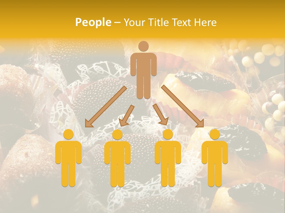 A Table Topped With Lots Of Different Types Of Pastries PowerPoint Template