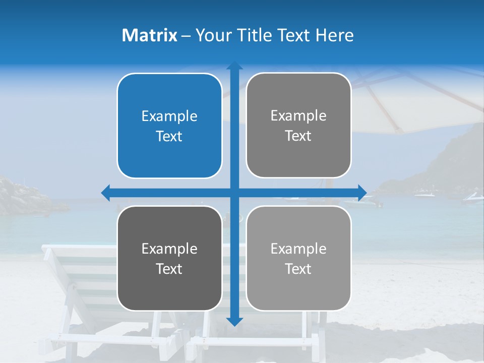 Exotic Recreation Paradise PowerPoint Template