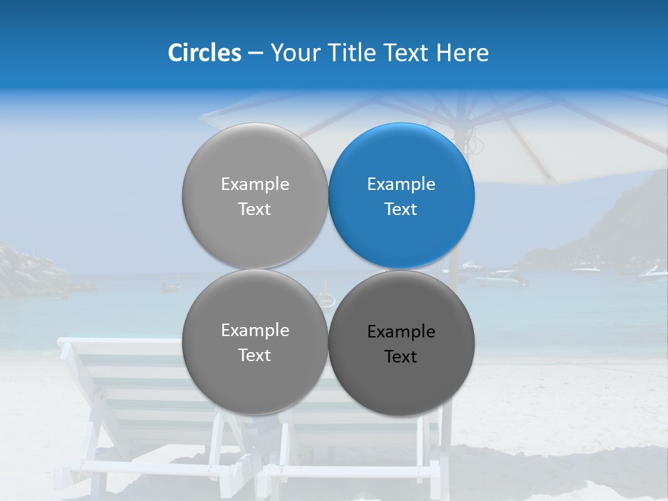 Exotic Recreation Paradise PowerPoint Template