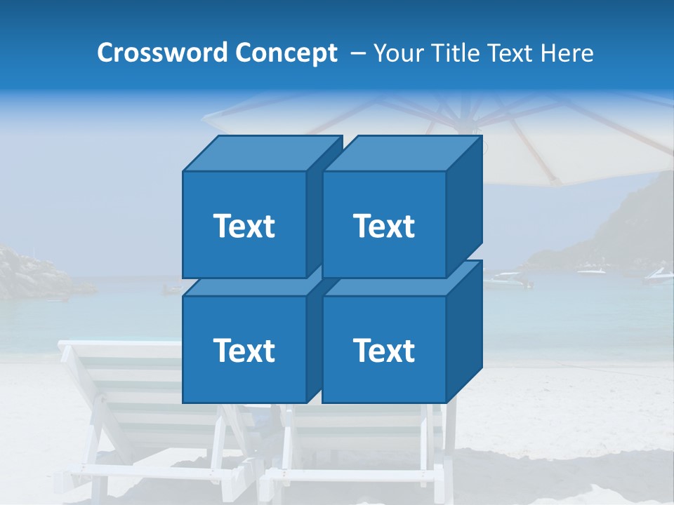 Exotic Recreation Paradise PowerPoint Template