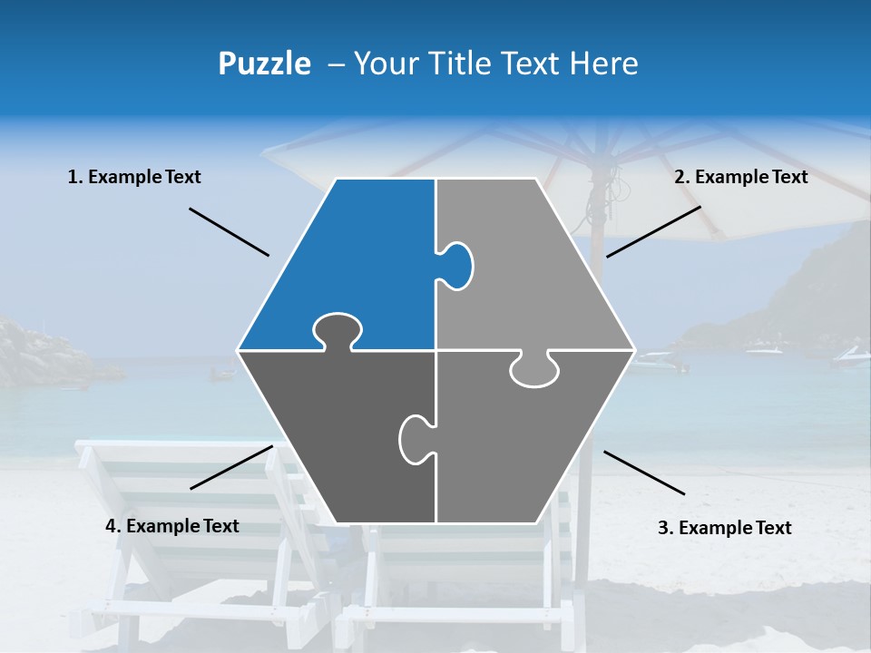 Exotic Recreation Paradise PowerPoint Template