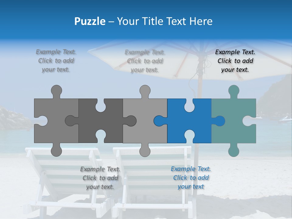 Exotic Recreation Paradise PowerPoint Template