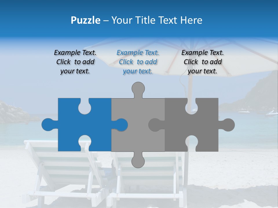 Exotic Recreation Paradise PowerPoint Template