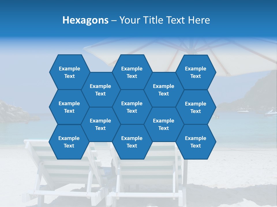 Exotic Recreation Paradise PowerPoint Template