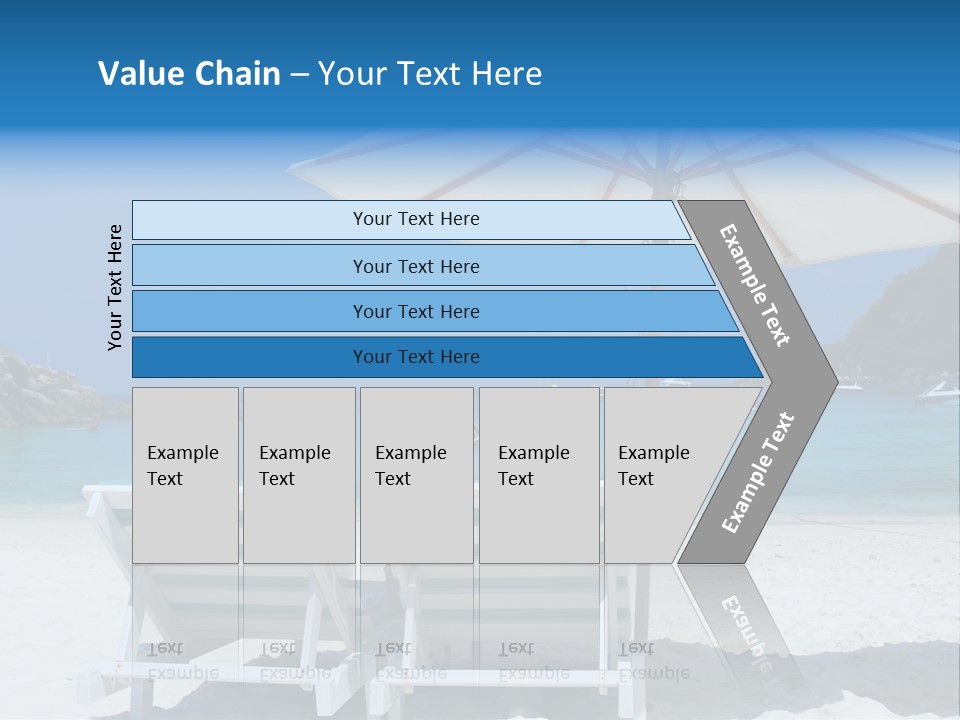 Exotic Recreation Paradise PowerPoint Template