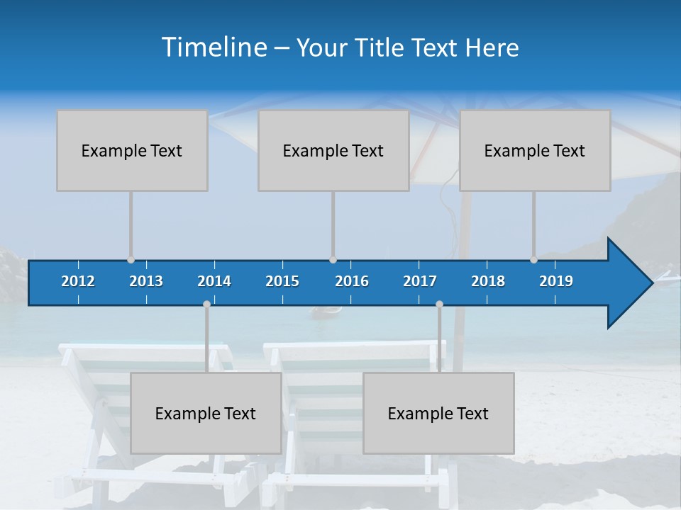Exotic Recreation Paradise PowerPoint Template