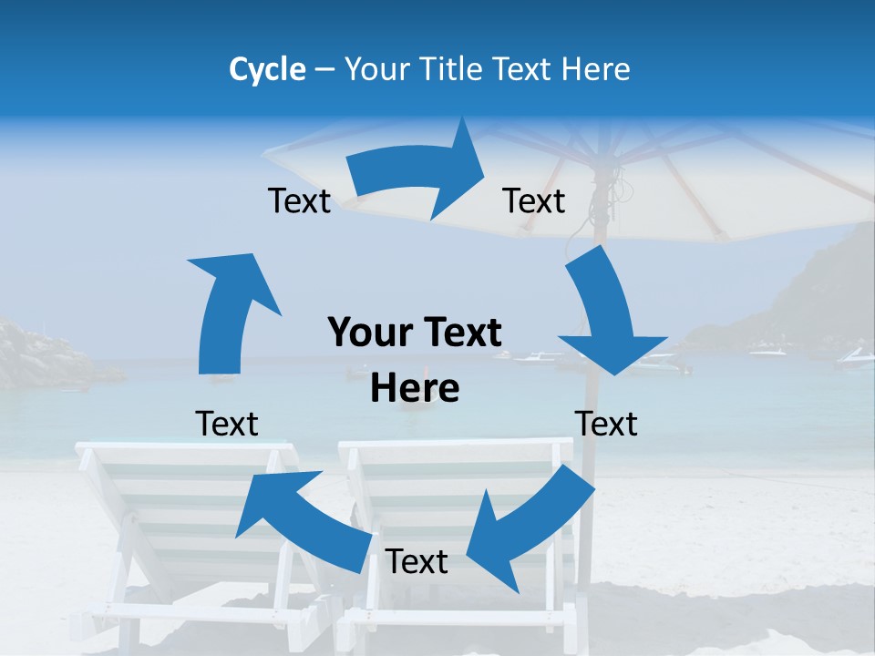 Exotic Recreation Paradise PowerPoint Template