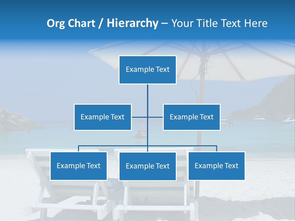 Exotic Recreation Paradise PowerPoint Template