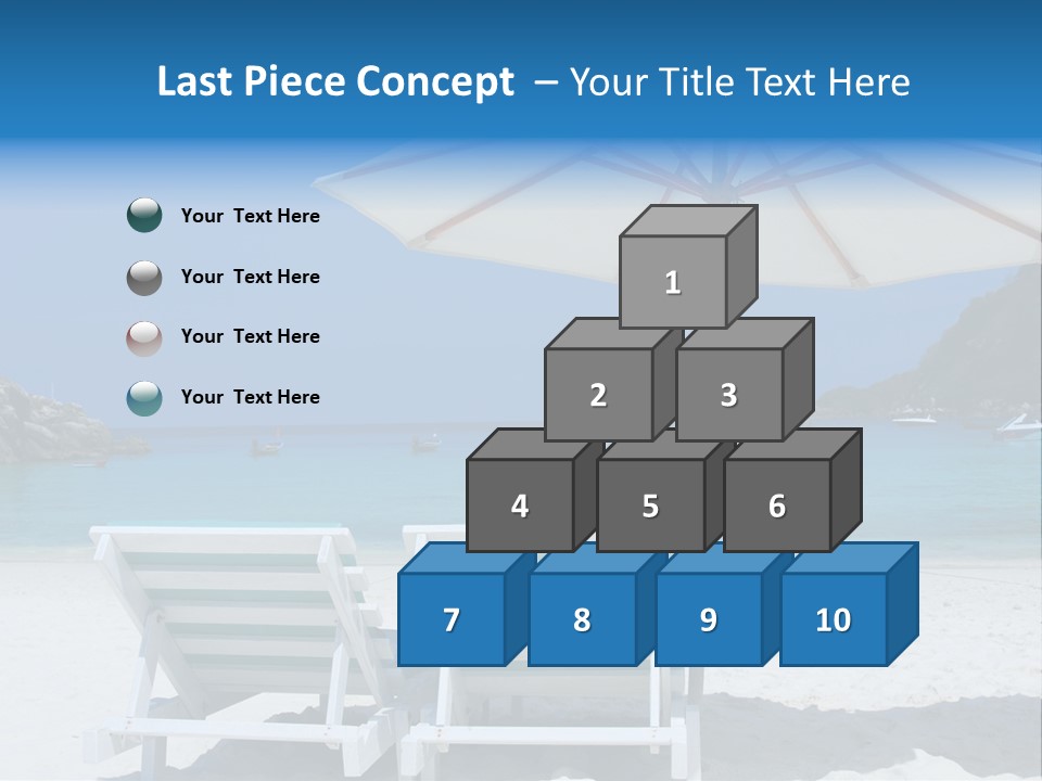 Exotic Recreation Paradise PowerPoint Template