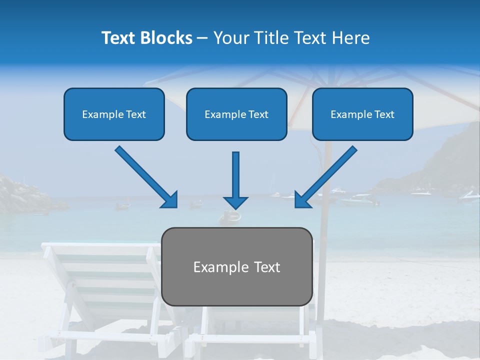 Exotic Recreation Paradise PowerPoint Template