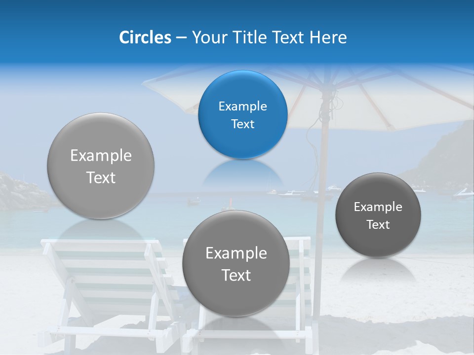 Exotic Recreation Paradise PowerPoint Template