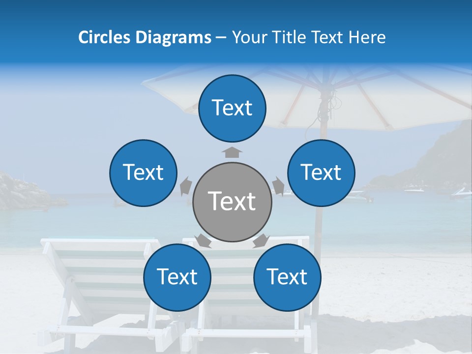 Exotic Recreation Paradise PowerPoint Template