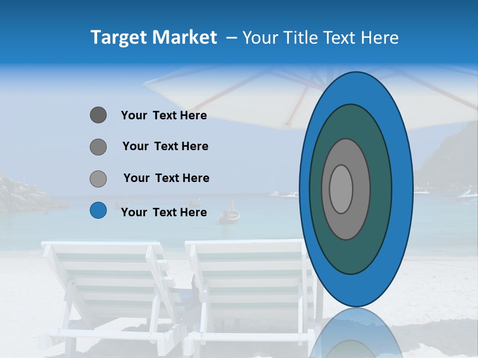 Exotic Recreation Paradise PowerPoint Template