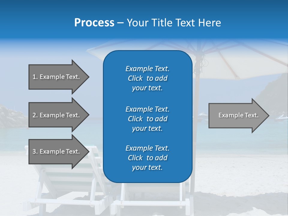 Exotic Recreation Paradise PowerPoint Template