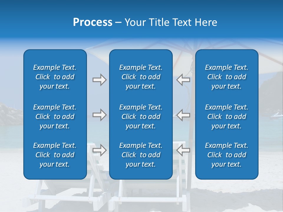 Exotic Recreation Paradise PowerPoint Template