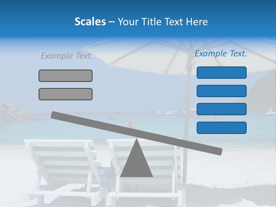 Exotic Recreation Paradise PowerPoint Template