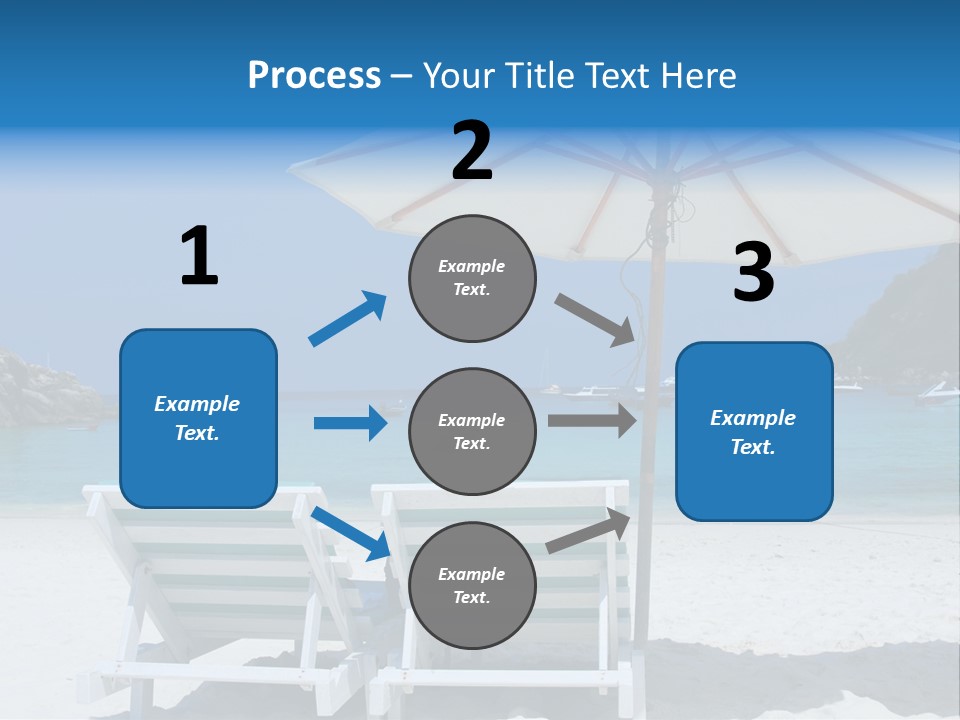 Exotic Recreation Paradise PowerPoint Template