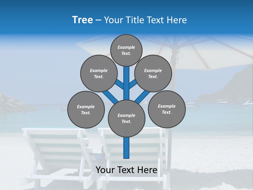 Exotic Recreation Paradise PowerPoint Template