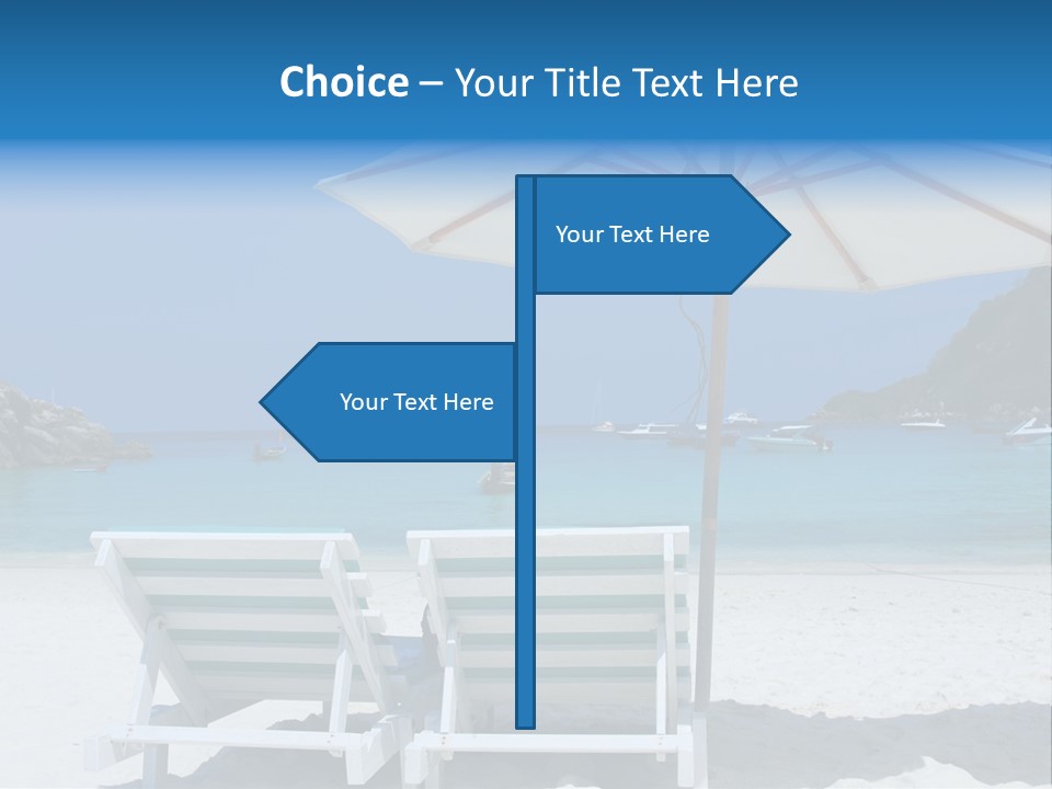 Exotic Recreation Paradise PowerPoint Template