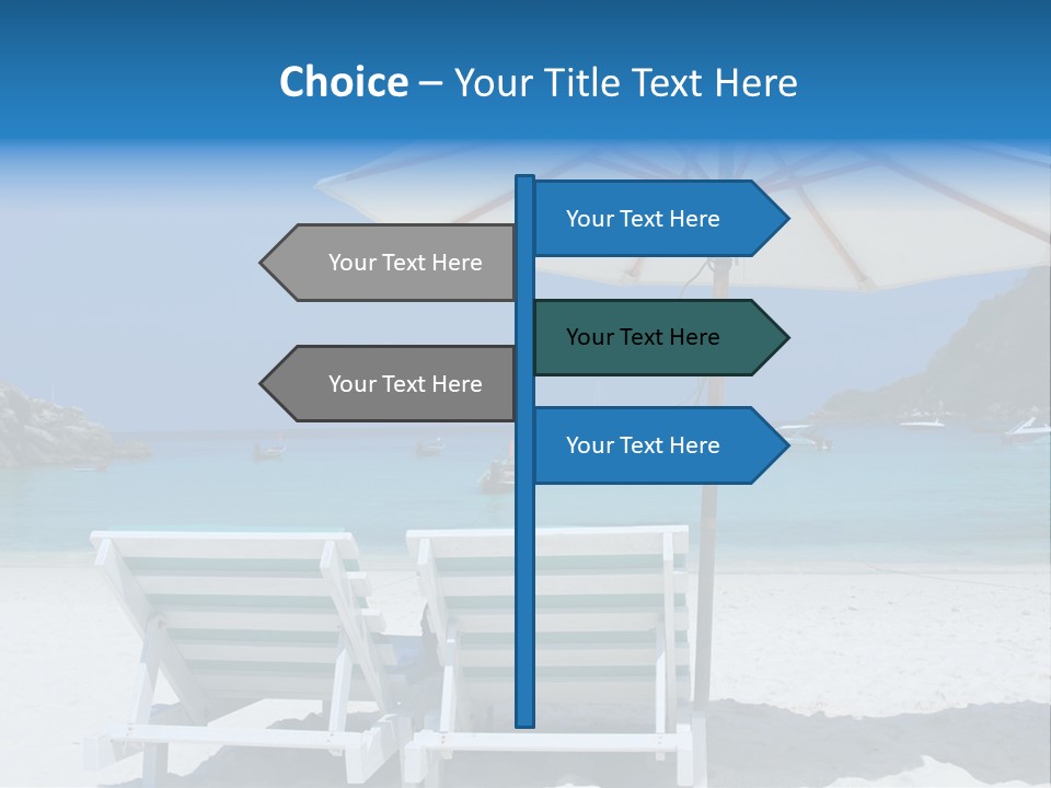 Exotic Recreation Paradise PowerPoint Template