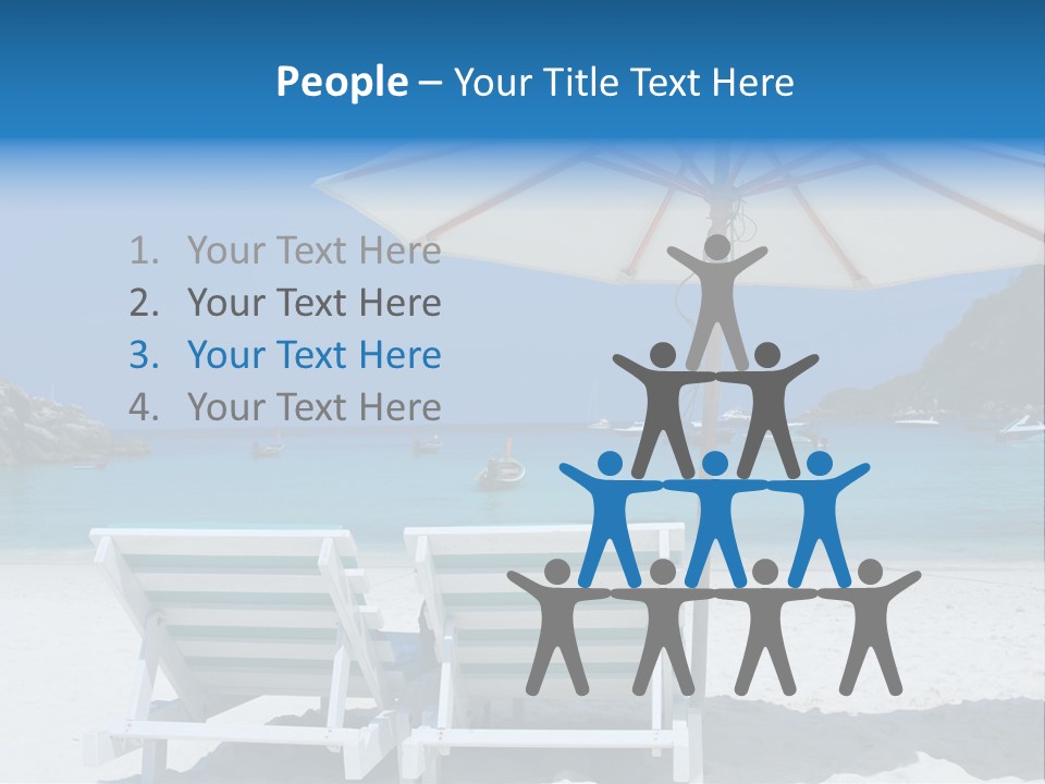 Exotic Recreation Paradise PowerPoint Template