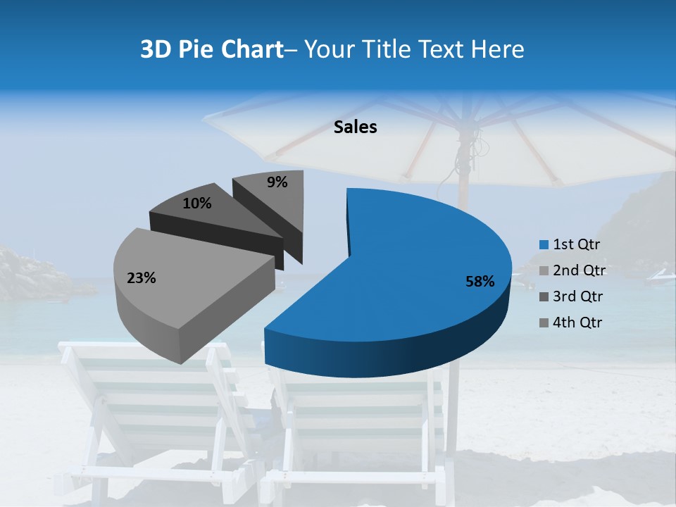 Exotic Recreation Paradise PowerPoint Template