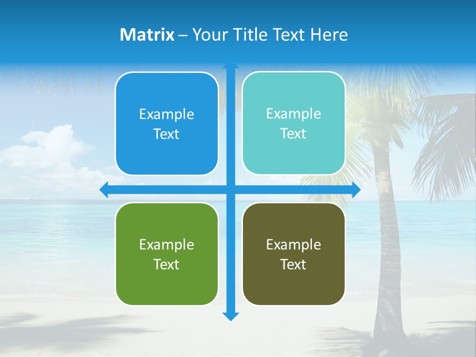 Island Tree Green PowerPoint Template
