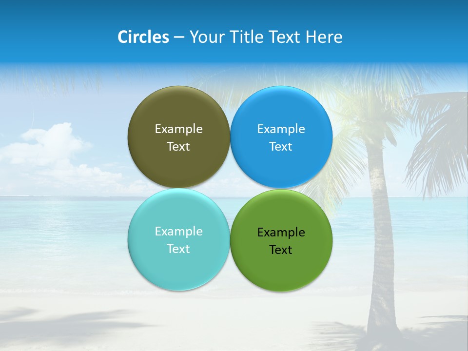 Island Tree Green PowerPoint Template