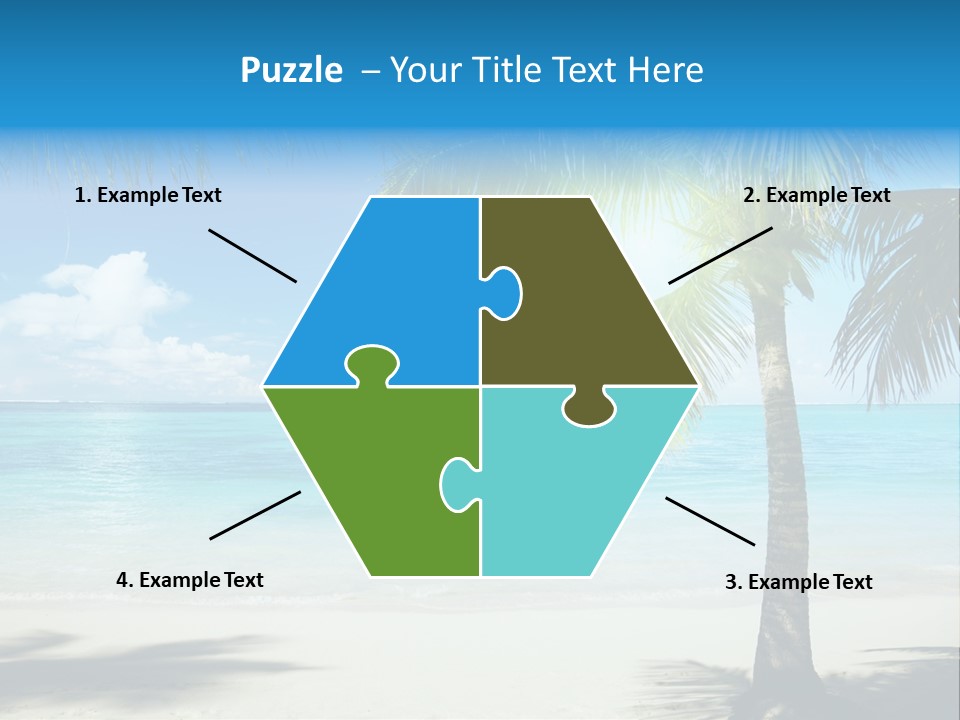 Island Tree Green PowerPoint Template