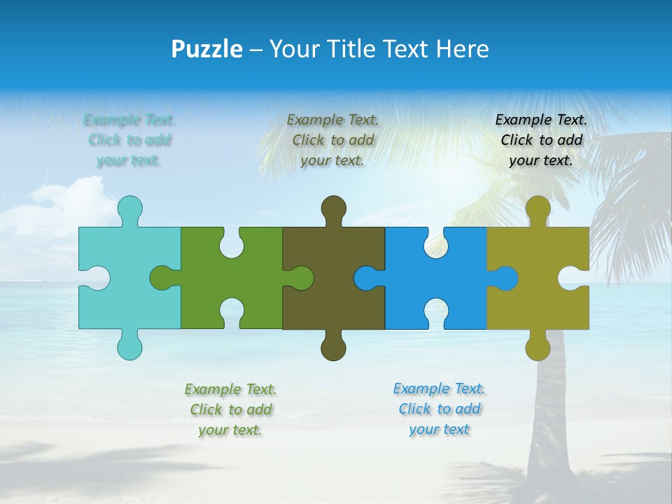 Island Tree Green PowerPoint Template